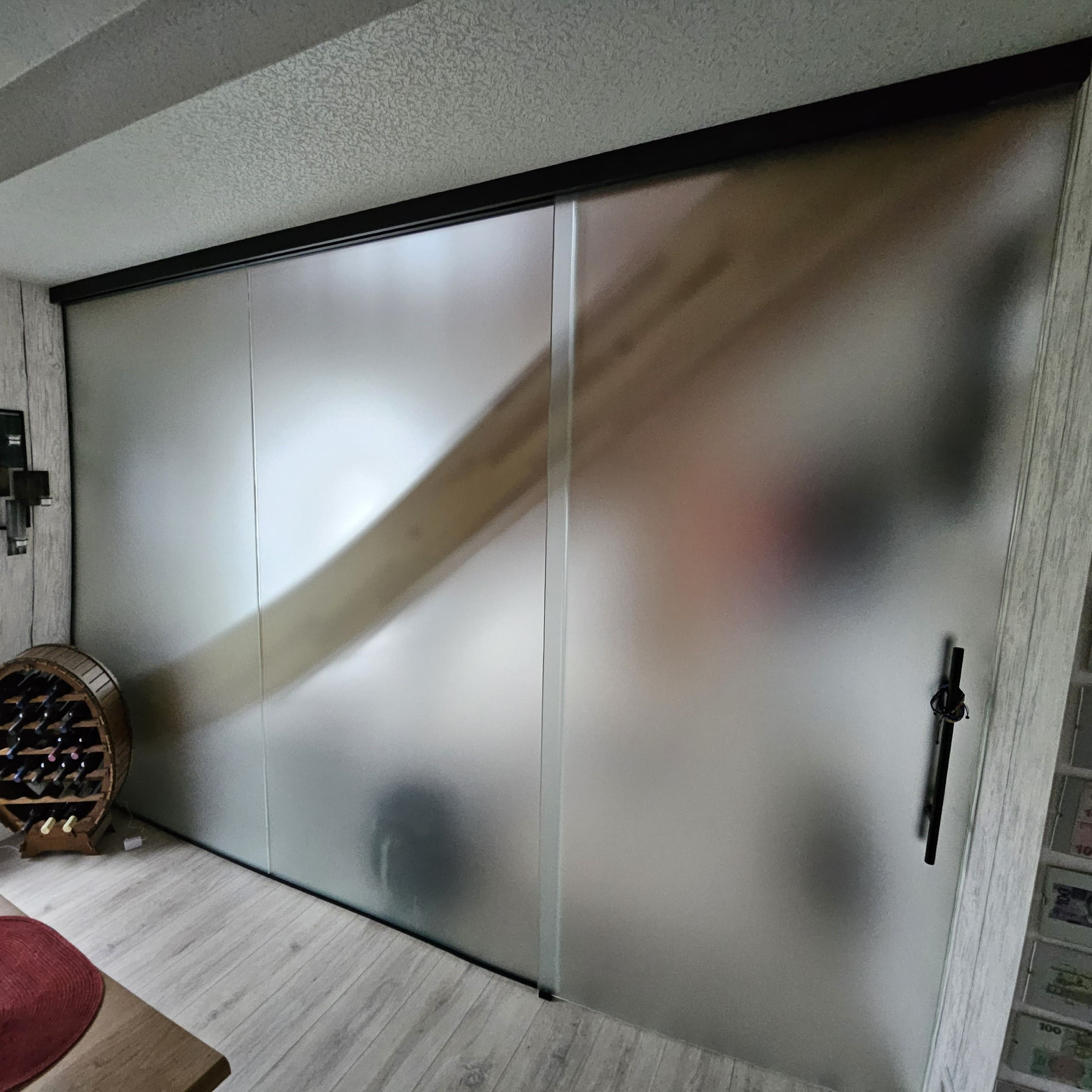 Glastür